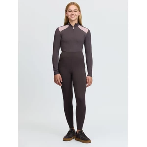 LeMieux Young Rider Nell Brushed Pull Ons  - Cocoa 