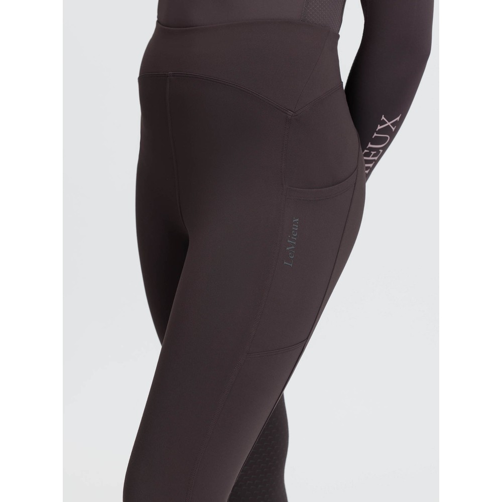 LeMieux Young Rider Nell Brushed Pull Ons - Cocoa