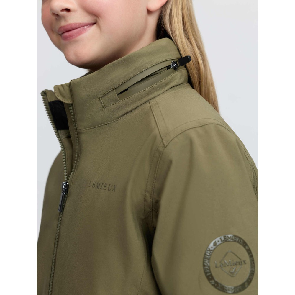 LeMieux Young Rider Clarissa Crew Jacket  - Willow Green 