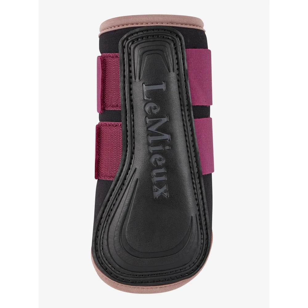 LeMieux Air-Tek Grafter Brushing Boots  - Blackberry in Blackberry
