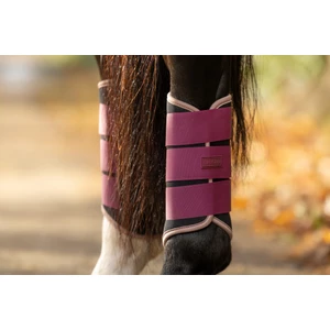 LeMieux Air-Tek Grafter Brushing Boots  - Blackberry in Blackberry
