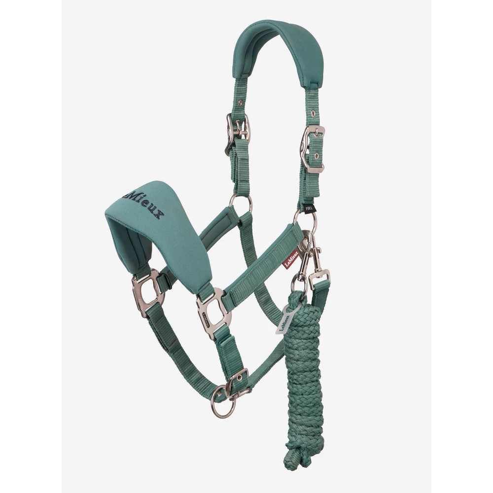 LeMieux Breakaway Mini Vogue Headcollar & Leadrope - Aloe in Aloe