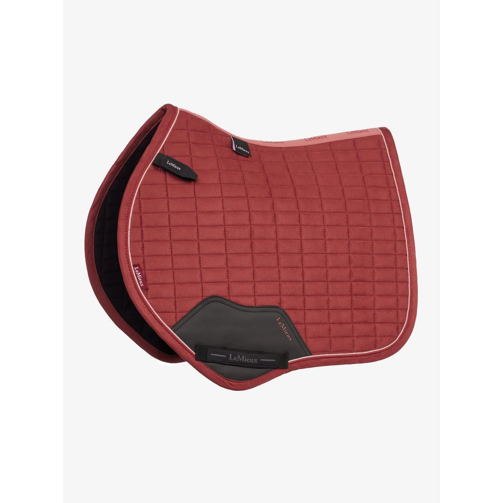 LeMieux Suede Close Contact Square - Russet in Russet