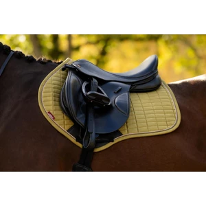 LeMieux Suede Close Contact Square - Gooseberry in Gooseberry