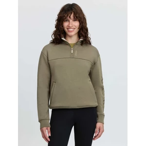 LeMieux Scarlet Quarter Zip Sweat - Willow Green in Willow Green