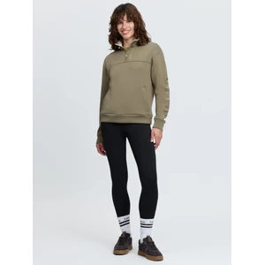 LeMieux Scarlet Quarter Zip Sweat - Willow Green in Willow Green