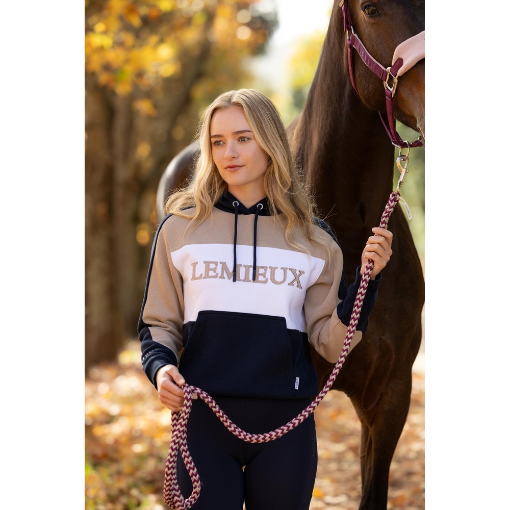 LeMieux Kadie Colour Block Hoodie - Navy