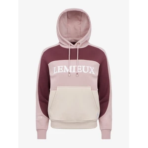 LeMieux Kadie Colour Block Hoodie - Wild Rose in Wild Rose