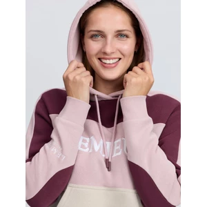 LeMieux Kadie Colour Block Hoodie - Wild Rose in Wild Rose