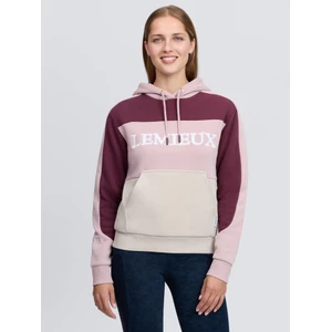 LeMieux Kadie Colour Block Hoodie - Wild Rose in Wild Rose