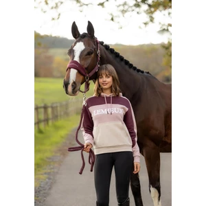 LeMieux Kadie Colour Block Hoodie - Wild Rose in Wild Rose