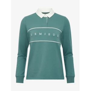 LeMieux Rochelle Rugby Shirt  - Aloe in Aloe