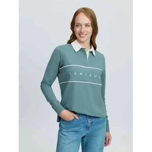 LeMieux Rochelle Rugby Shirt  - Aloe in Aloe