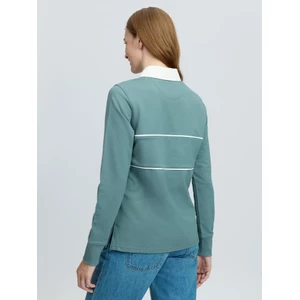 LeMieux Rochelle Rugby Shirt  - Aloe in Aloe