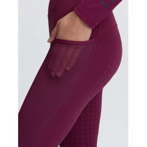 LeMieux Naomi Pull On Breeches - Blackberry in Blackberry