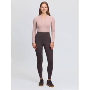 LeMieux Naomi Pull On Breeches  - Cocoa in Cocoa