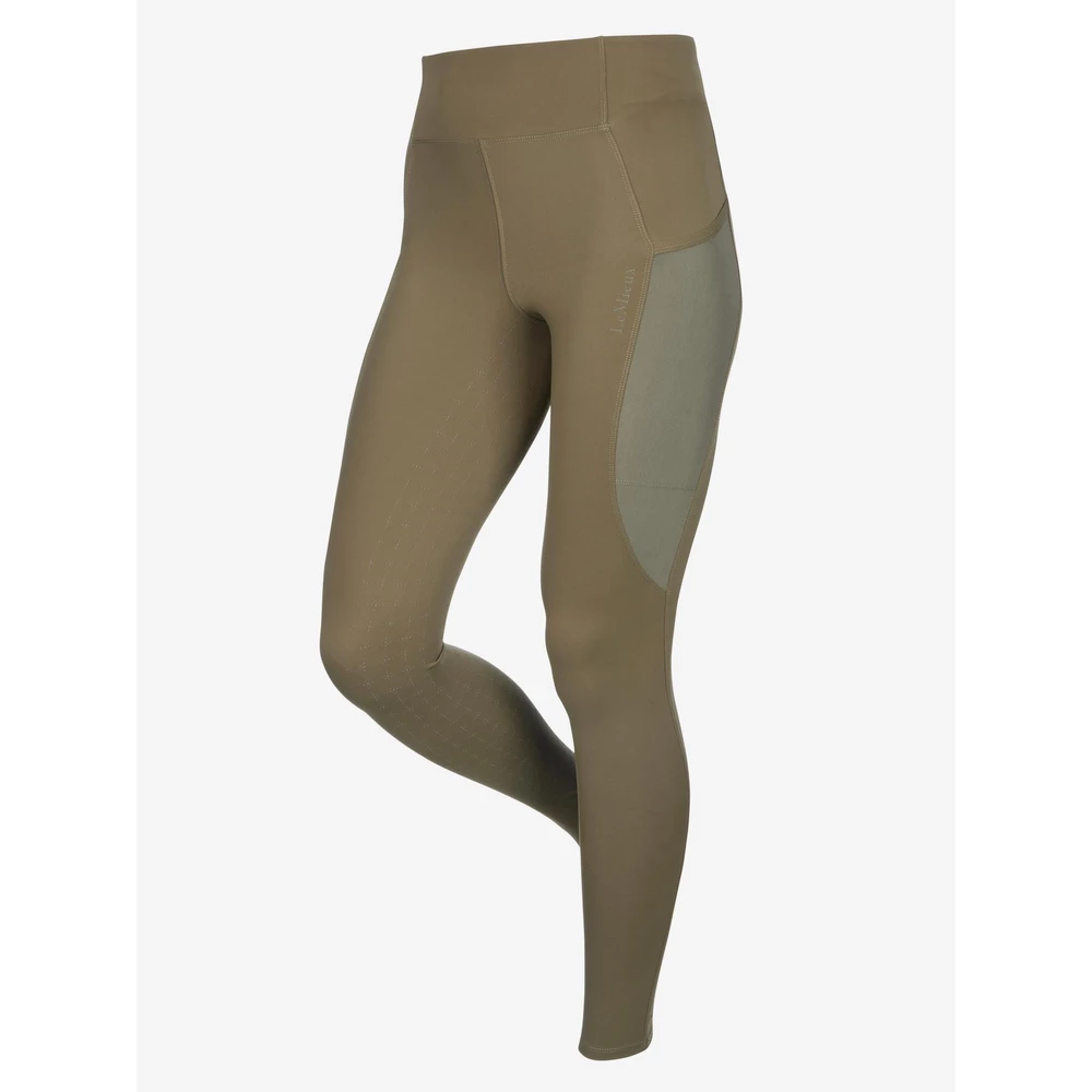 LeMieux Naomi Pull On Breeches - Willow Green in Willow Green