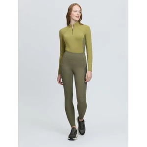 LeMieux Naomi Pull On Breeches - Willow Green in Willow Green