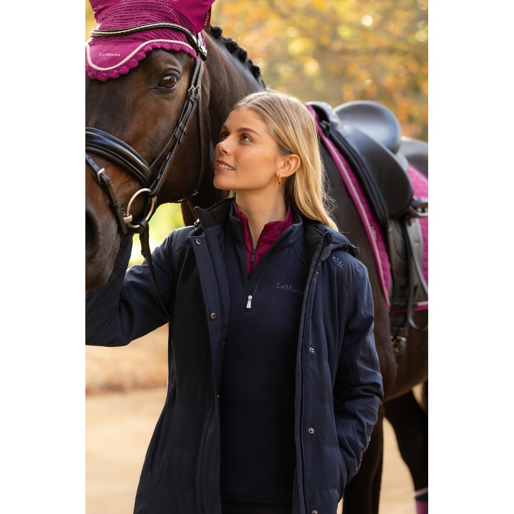 LeMieux Erin Waterproof Padded Coat - Navy