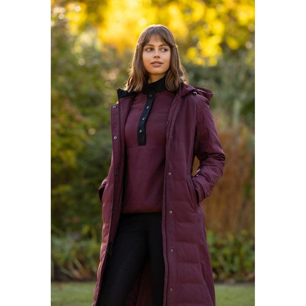 LeMieux Erin Waterproof Padded Coat - Bramble