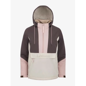 LeMieux Phoebe Half Zip Waterproof Anorak  - Wild Rose in Wild Rose
