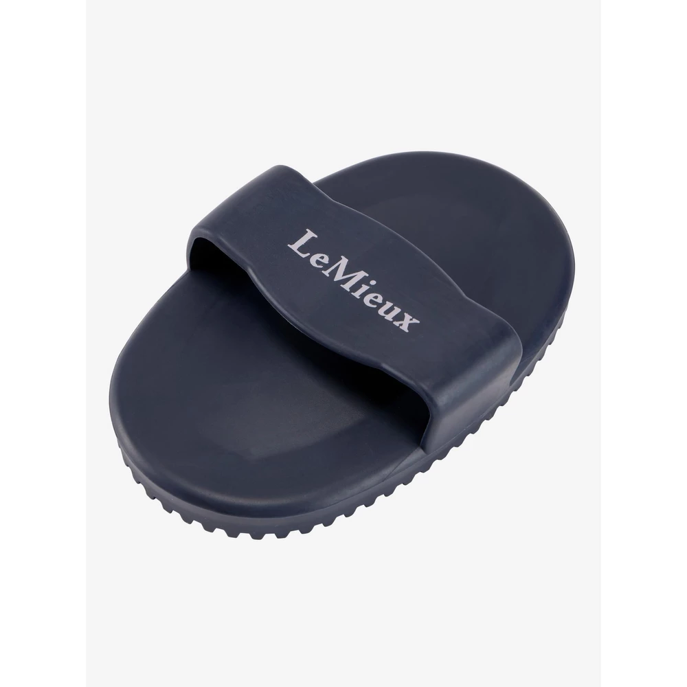 LeMieux Rubber Curry Comb - Navy in Navy