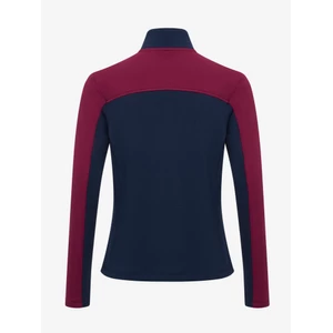 LeMieux Young Rider Bethany Zip Through Mid Layer - Blackberry in Blackberry