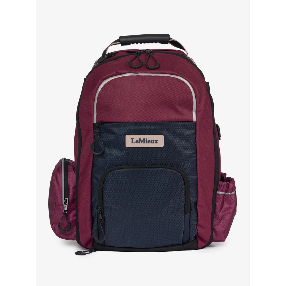 LeMieux Pro Rucksack  - Blackberry in Blackberry