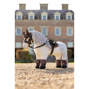 LeMieux Toy Pony Heritage Fly Hood - Cocoa in Cocoa