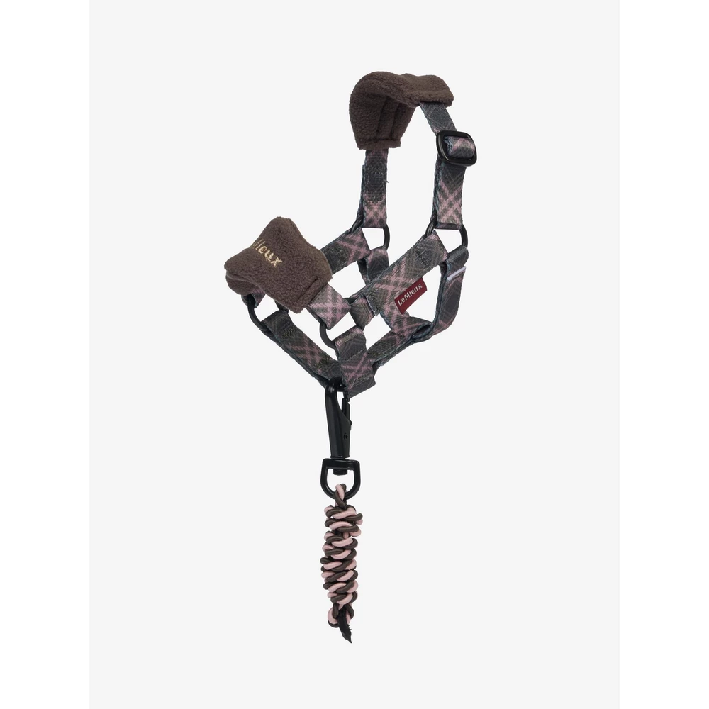 LeMieux Toy Pony Heritage Vogue Headcollar & Leadrope - Cocoa in Cocoa