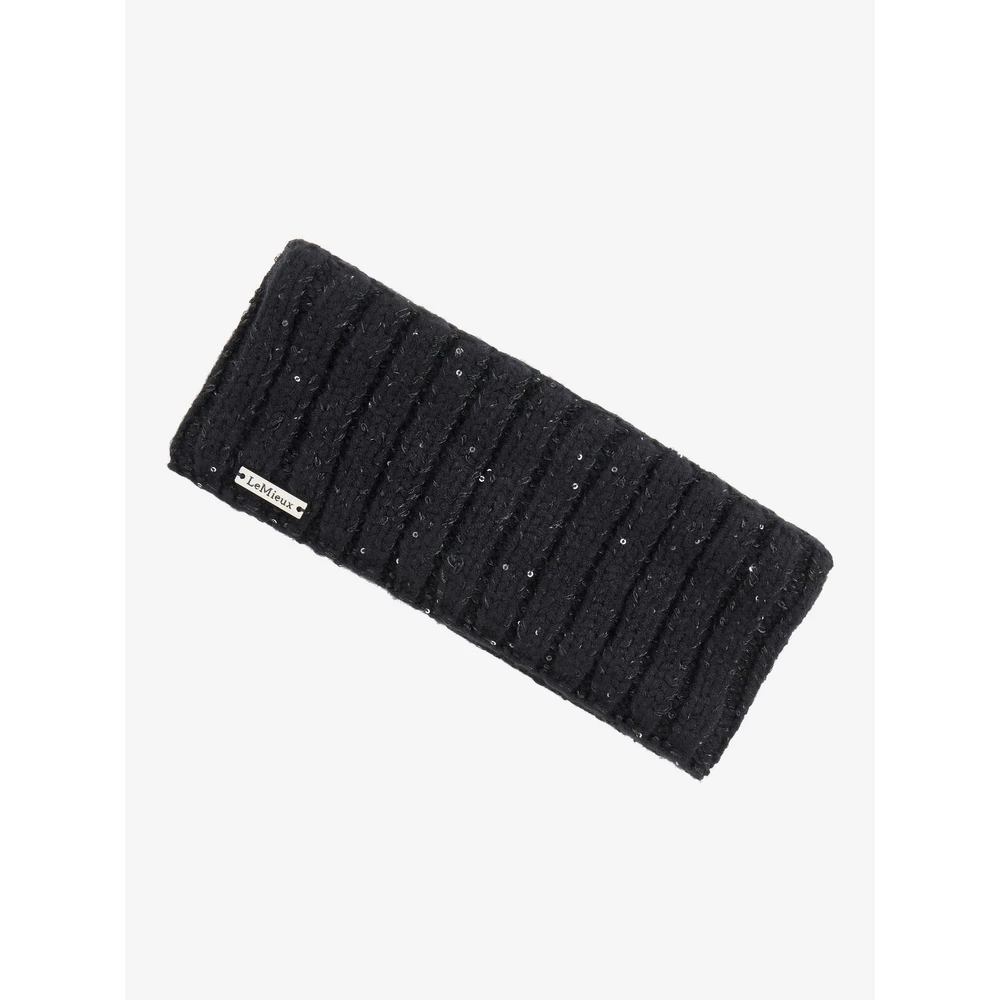 LeMieux Bernie Sequin Headband - Black in Black