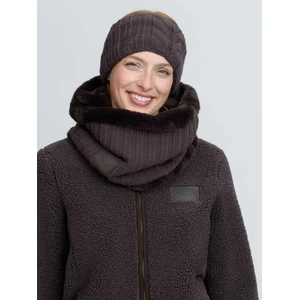 LeMieux Heritage Knitted Snood - Cocoa in Cocoa