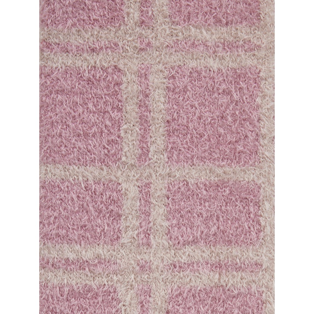 LeMieux Heritage Check Fluffies - Wild Rose
