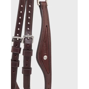 Equiline Brown classic bridle with contrast stitching 