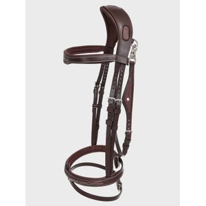 Equiline Brown classic bridle with contrast stitching in Brown