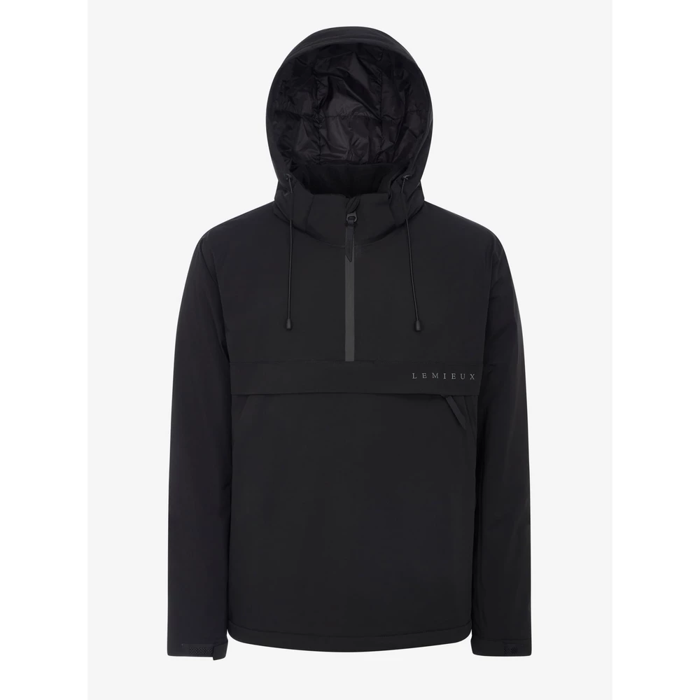 LeMieux Mens Waterproof Anorak  - Black in Black