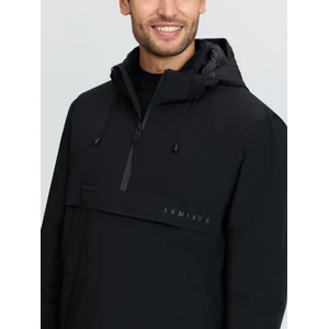 LeMieux Mens Waterproof Anorak  - Black in Black