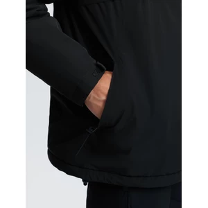 LeMieux Mens Waterproof Anorak  - Black in Black