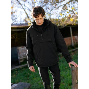 LeMieux Mens Waterproof Anorak  - Black in Black