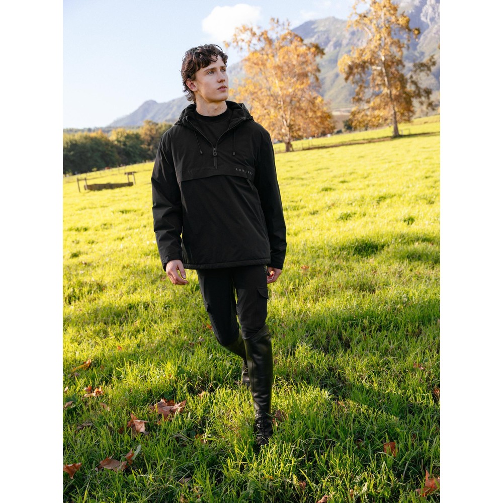 LeMieux Mens Waterproof Anorak  - Black 