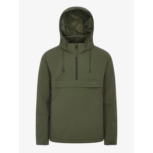 LeMieux Mens Waterproof Anorak - Olive in Olive