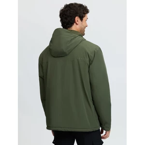 LeMieux Mens Waterproof Anorak - Olive in Olive