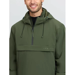 LeMieux Mens Waterproof Anorak - Olive in Olive