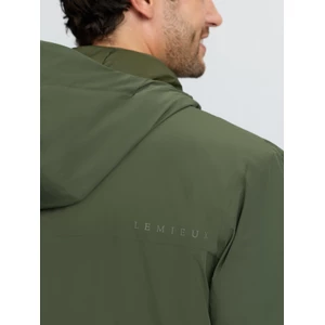 LeMieux Mens Waterproof Anorak - Olive in Olive