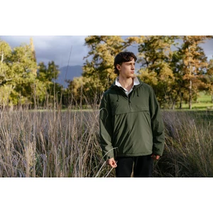 LeMieux Mens Waterproof Anorak - Olive in Olive