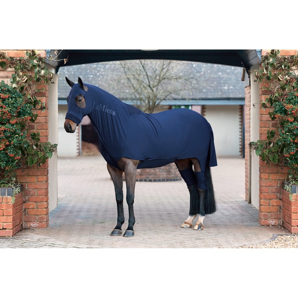 LeMieux Stretch Show Rug - Navy