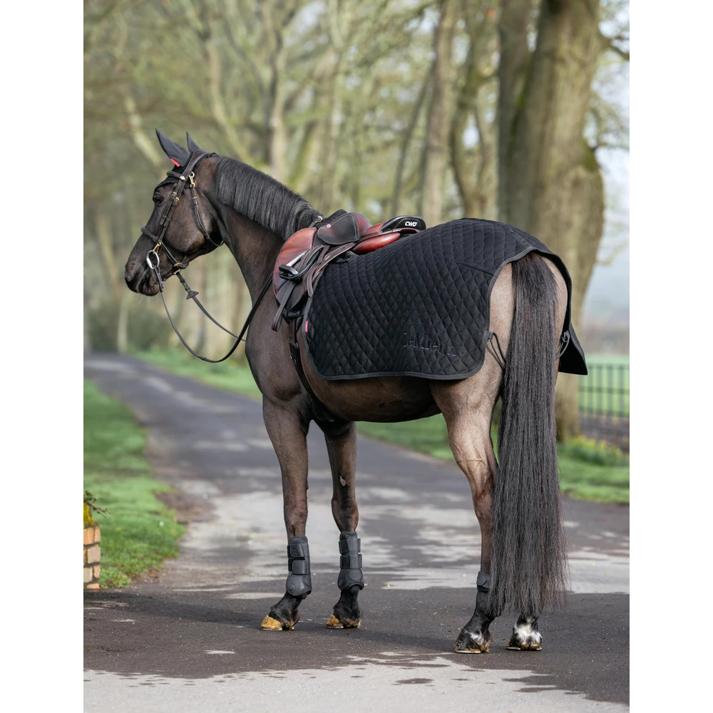LeMieux Arika Clima-Tek Quarter Sheet - Black in Black