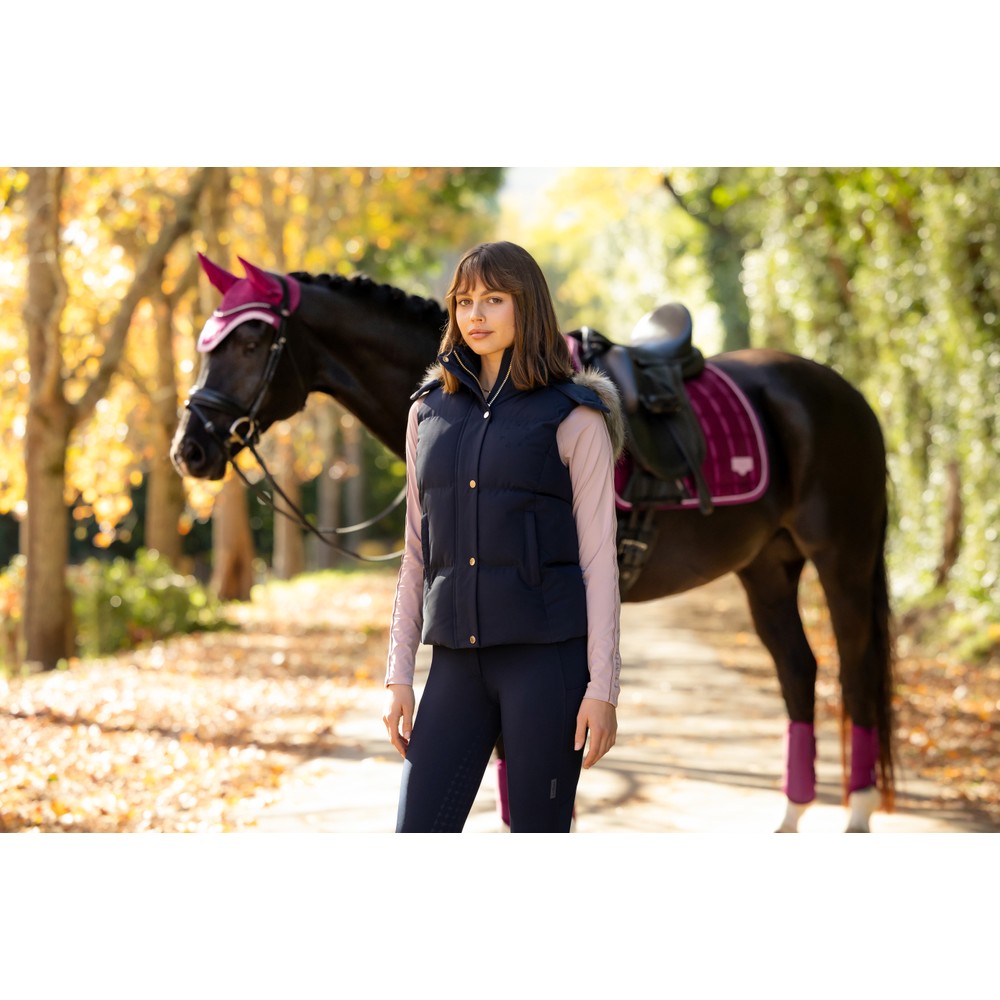 LeMieux Margot Hooded Gilet  - Navy 