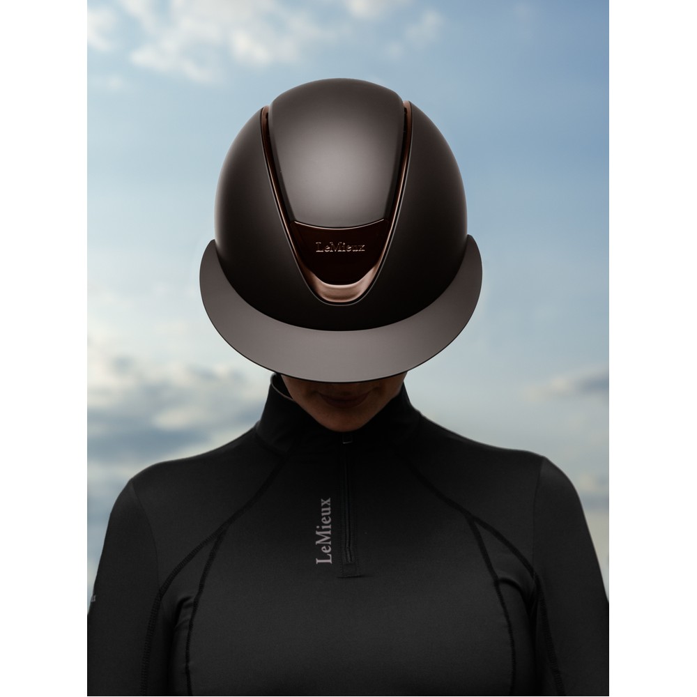 LeMieux Verv® Competition Helmet Matte Brown