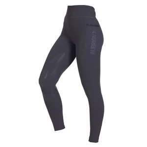 Aubrion React Winter Riding Tights - Charcoal 